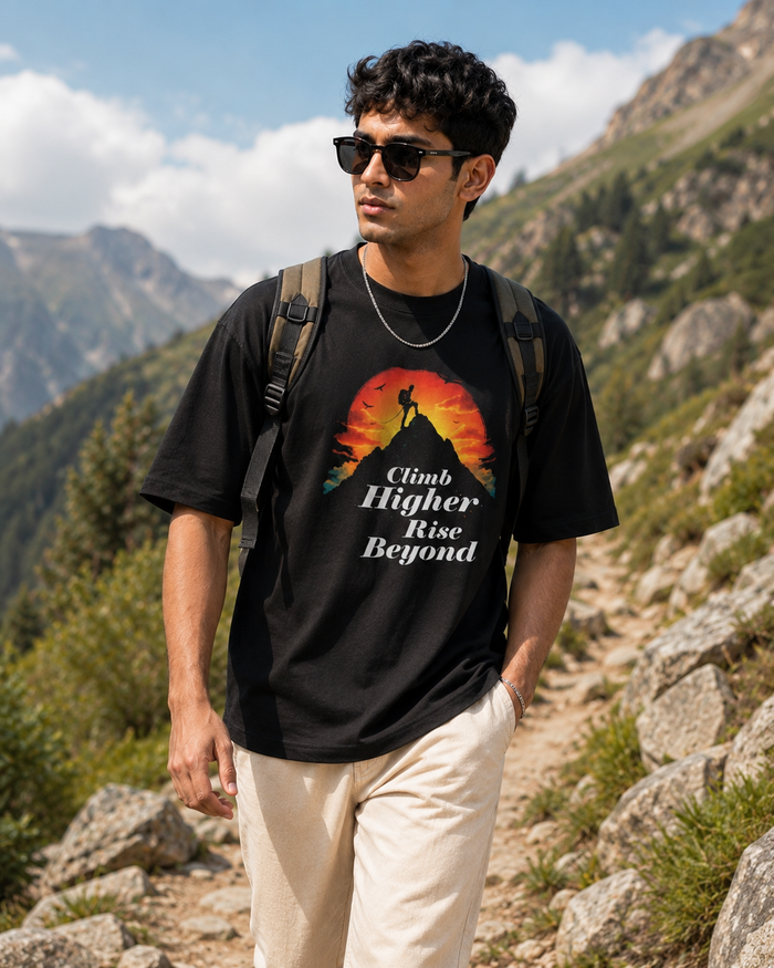 Climb Higher Rise Beyond